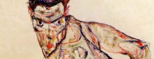 ZOMBIE SELF PORTRAIT by Egon Schiele